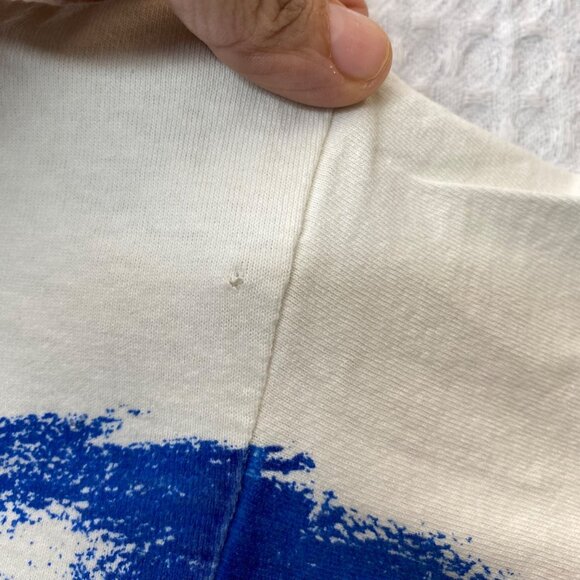 Vintage 94 Taz Looney Tune Bomber Squad Victory All Over Print Freeze T-Shirt XL - Picture 12 of 15